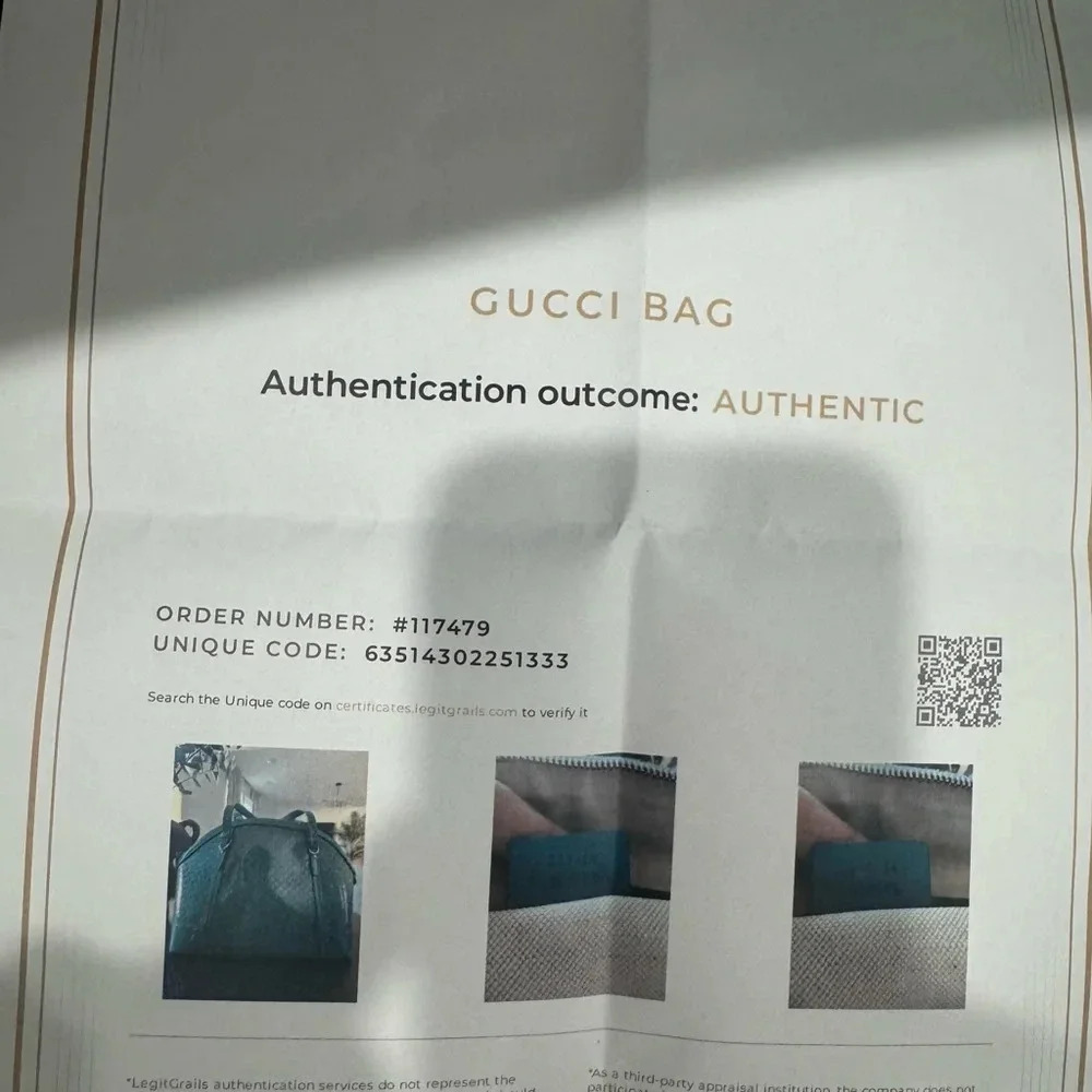 GUCCI MICROGUCCISSIMIA PATENT LEATHER SATCHEL - Picture 8 of 9